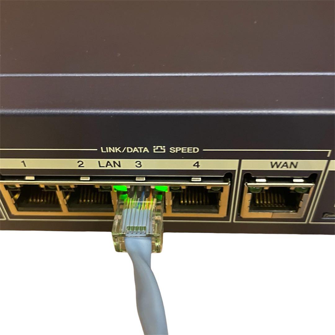 【動作確認済】YAMAHA RTX830 高性能ギガビットルーター 初期化済み