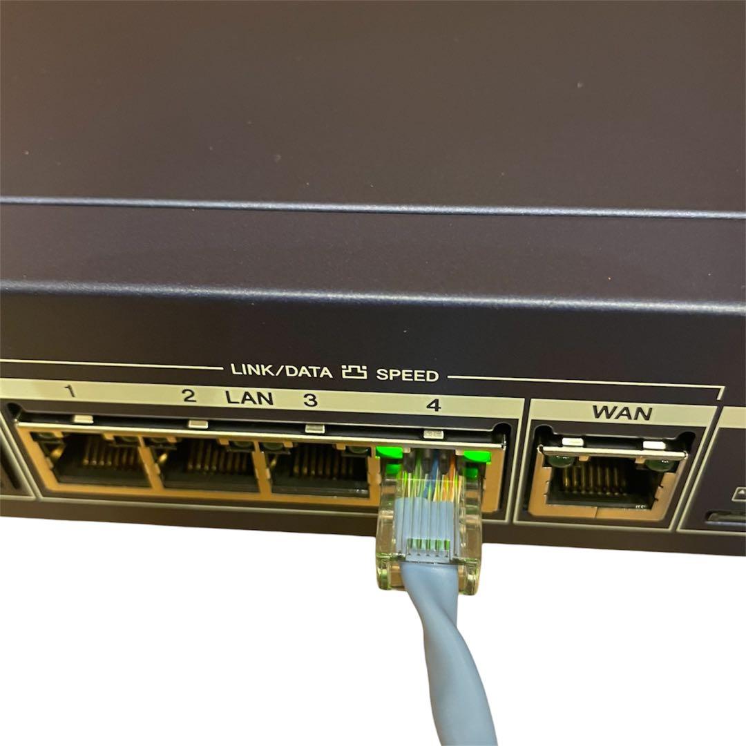 【動作確認済】YAMAHA RTX830 高性能ギガビットルーター 初期化済み