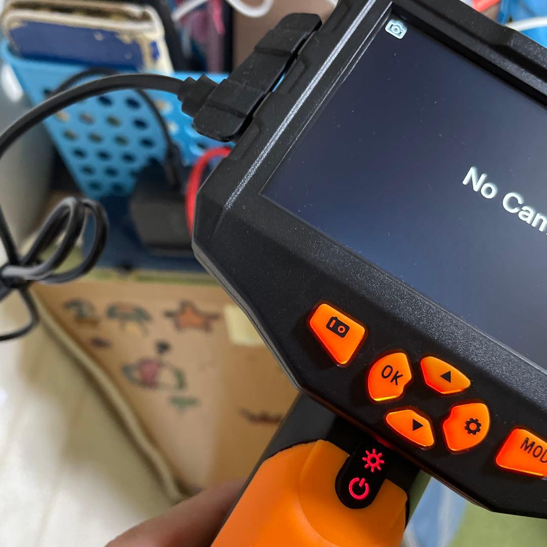 【美品】TESLONG製 ファイバースコープカメラ 工業用内視鏡 NTS300