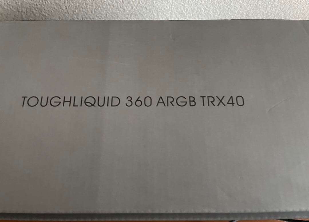 水冷ラジエーター　toughliquid 360 argb trx40