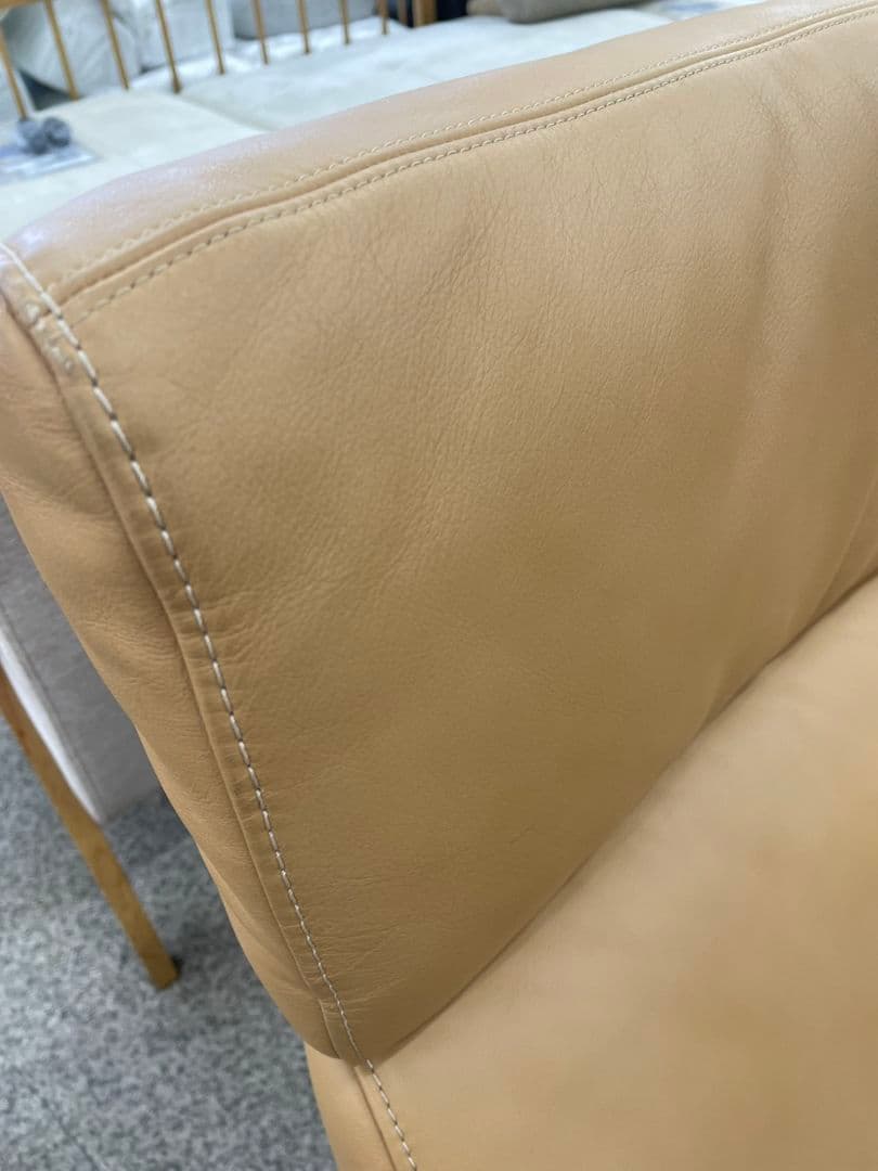 カリモク chitano チターノ ２人掛けソファ　ブラウン系