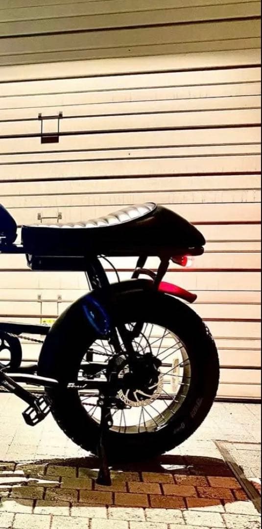 Flowbike フローバイク対応 コブ付きシート ブラック