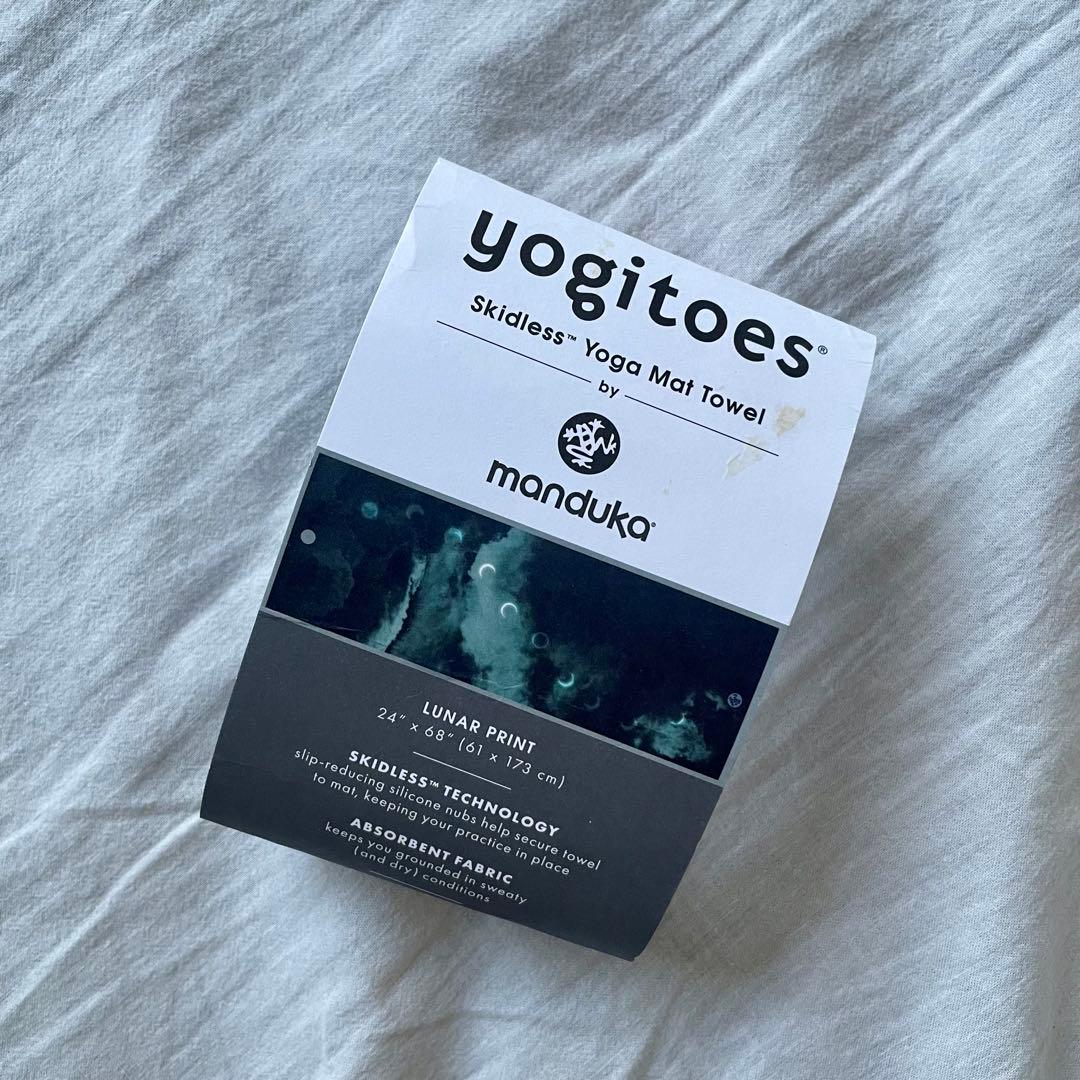 【美品・外装付】Manduka ヨガラグ Lunar Print 限定柄