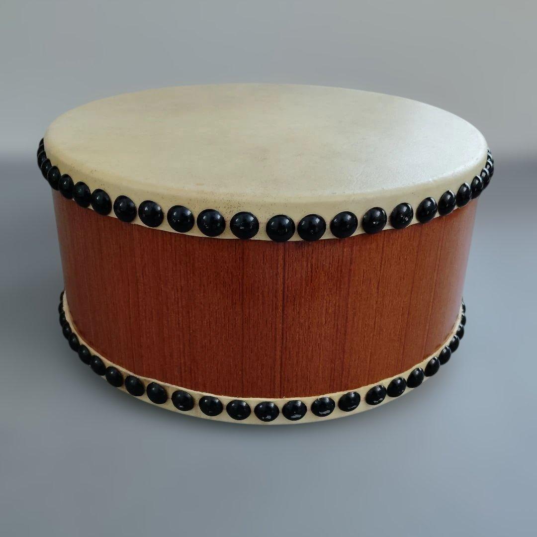 和太鼓　平太鼓　バチ・台付きセット　φ27cm 中サイズ　太鼓達人