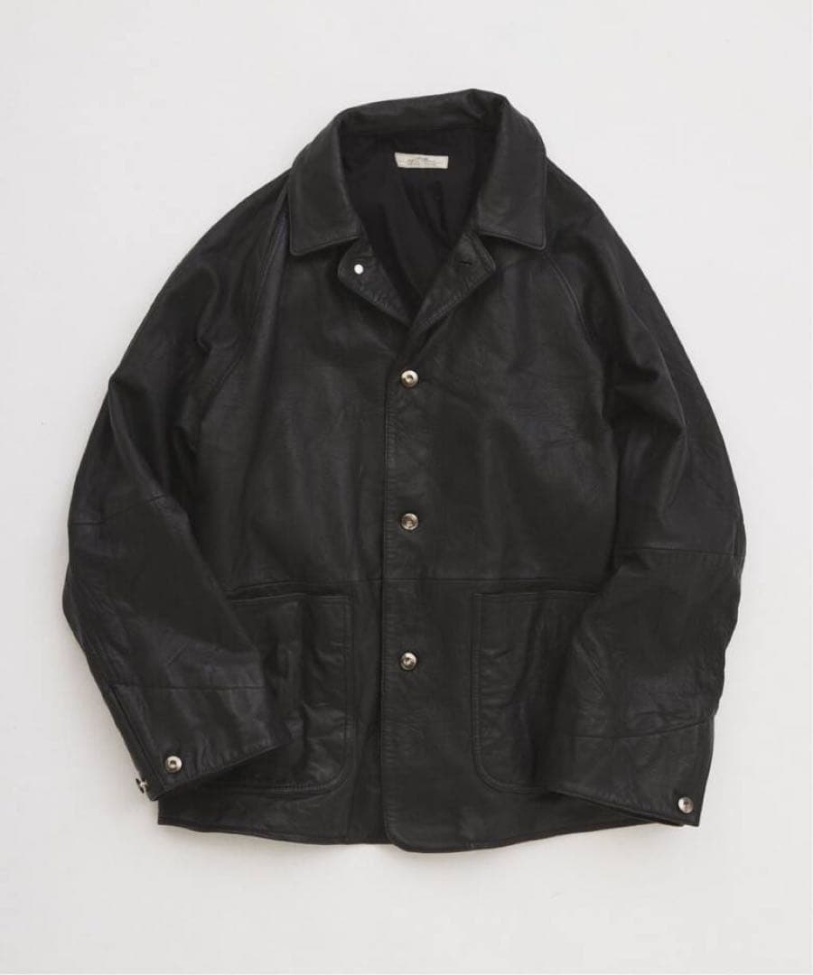 ゴートレザー カバーオール　journal standard relume