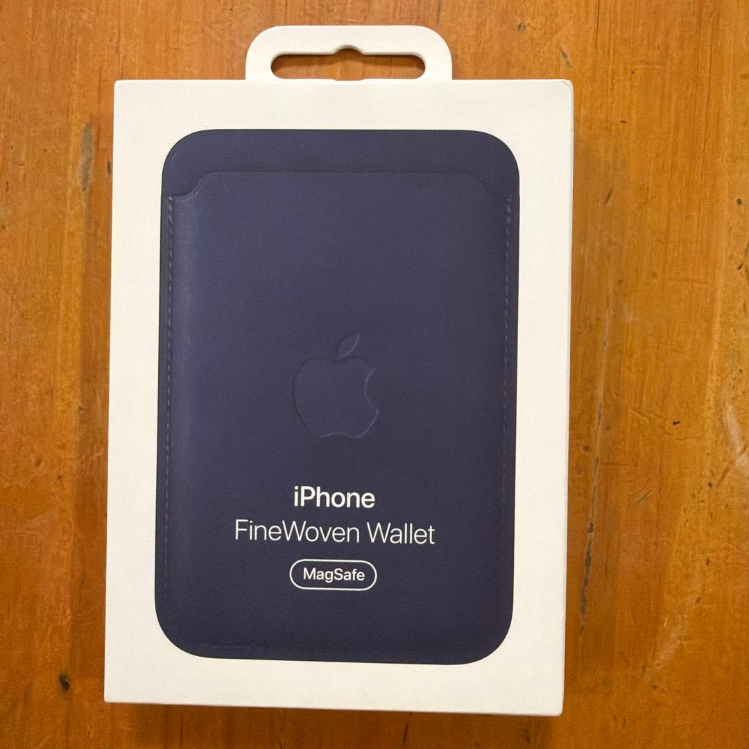 ファインウーブンウォレット - ディープブルー ​​​​​​​