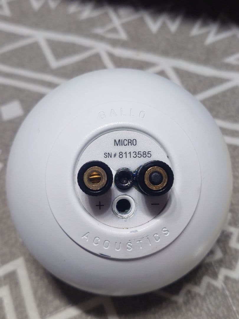 Gallo Acoustics Micro コンパクトスピーカー スタンド付き