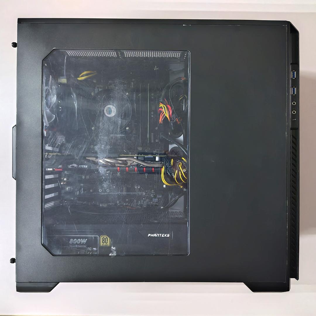 ゲーミングPC　i5-9600KF GPU無し　自作マシーン