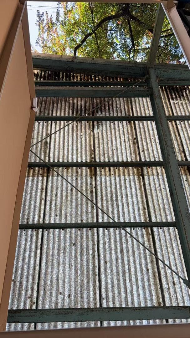 【中古】スタンドミラー 壁掛け 割れない鏡 幅80x160cm 銀色 11番