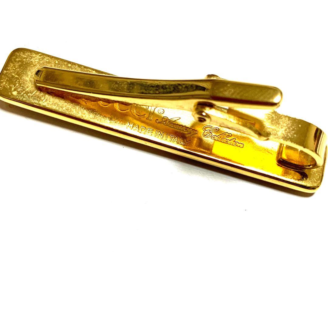 山*貴様 希少　GUCCI 七宝焼　ダブルG 　カフスボタン　ネクタイピン