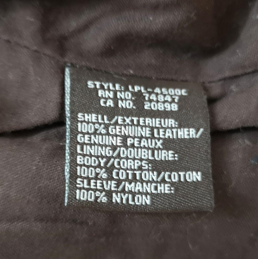 リーバイス レザージャケット シングルライダース Ｍ ヴィンテージ加工 激レア品