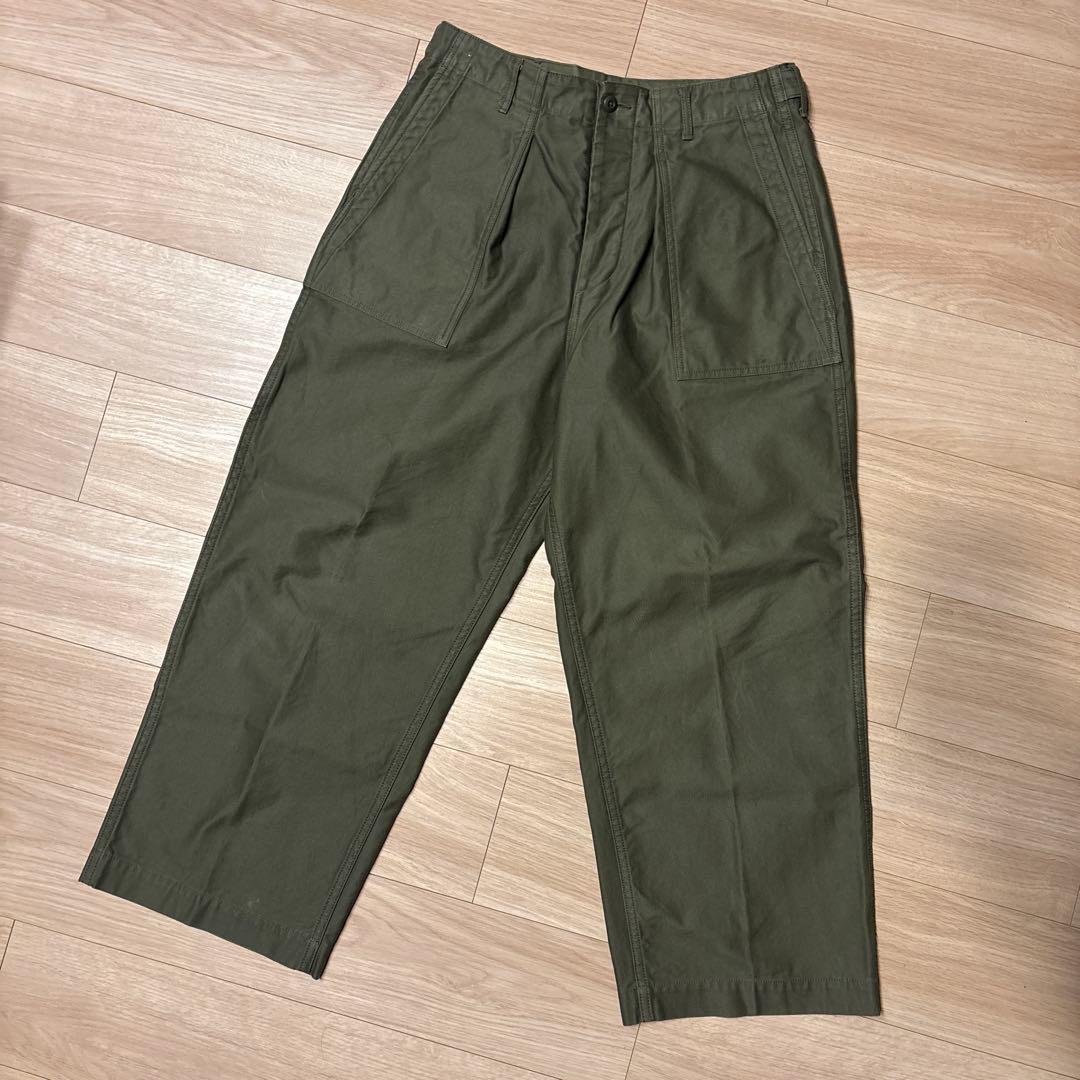 D.C.WHITE FATIGUE PANT ベイカーパンツL