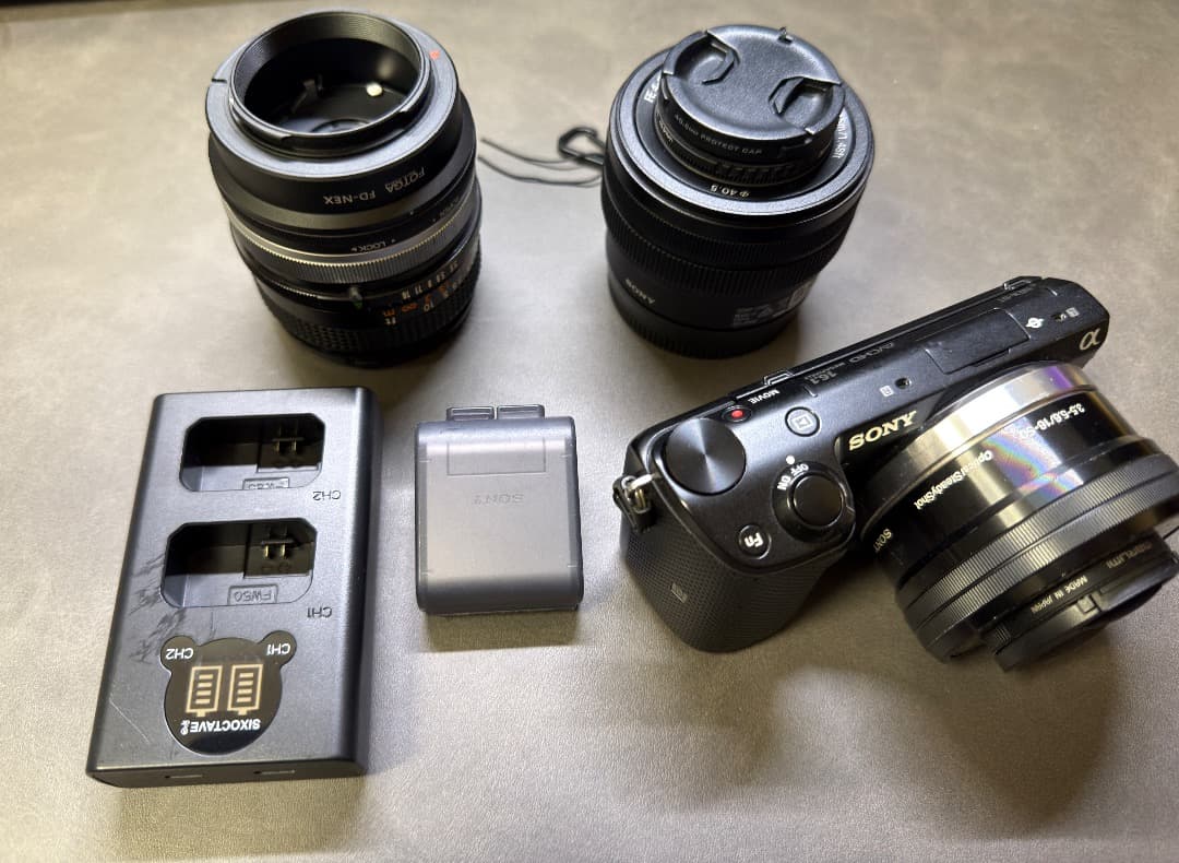 Sony NEX-5T + SEL2860 + おまけ