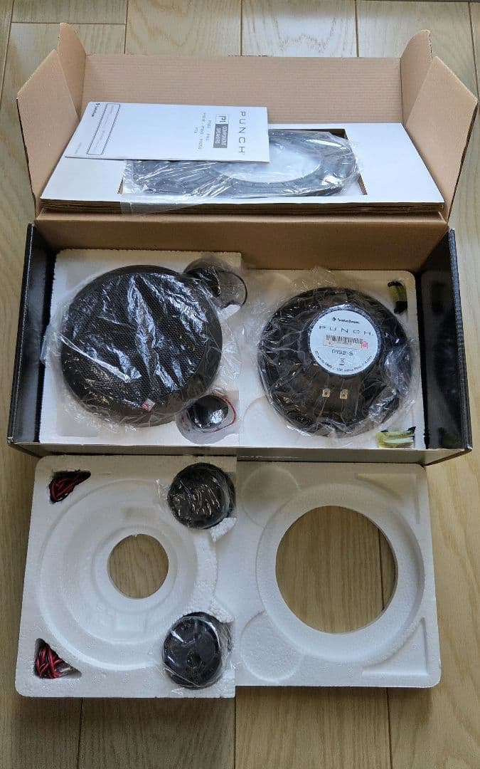 【美品】ロックフォード　P152-S 13cm　カースピーカー