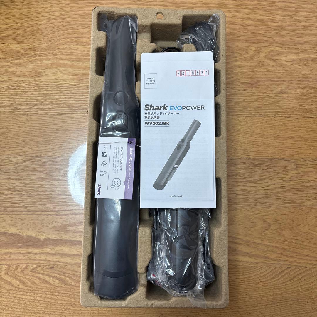 Shark EVOPOWER ハンディクリーナー WV202JBK