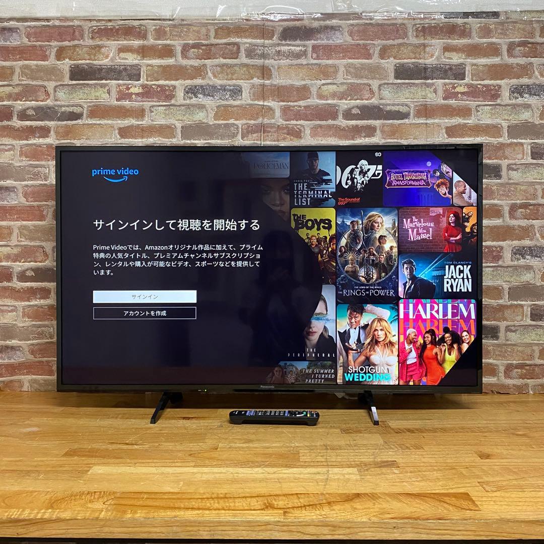 パナソニック 49V型 4K 液晶テレビ VIERA TH-49GX750