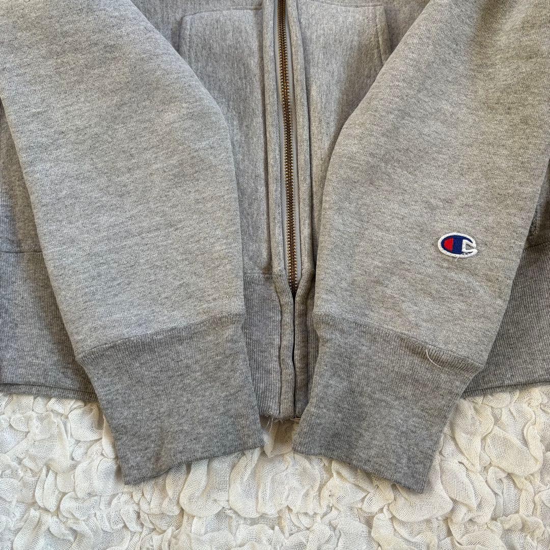 美品 チャンピオン リバースウィーブ フルジップパーカー 赤単タグ USA製