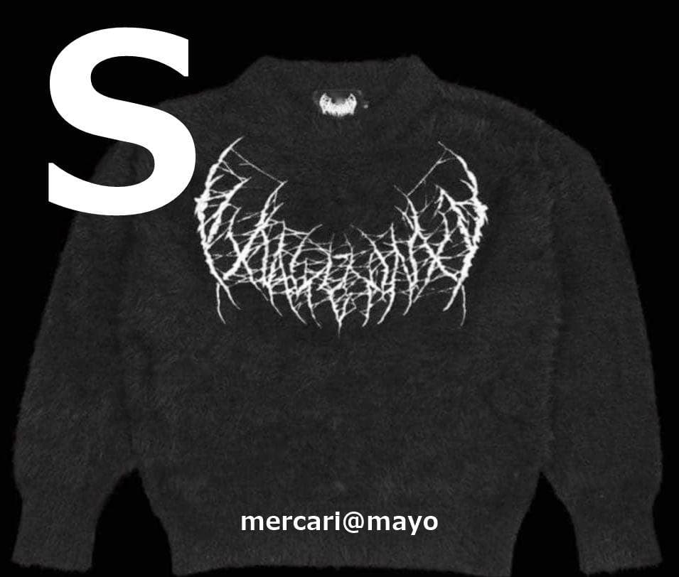 pxrgetrxxper着用 yxngbratz Logo KnitニットS