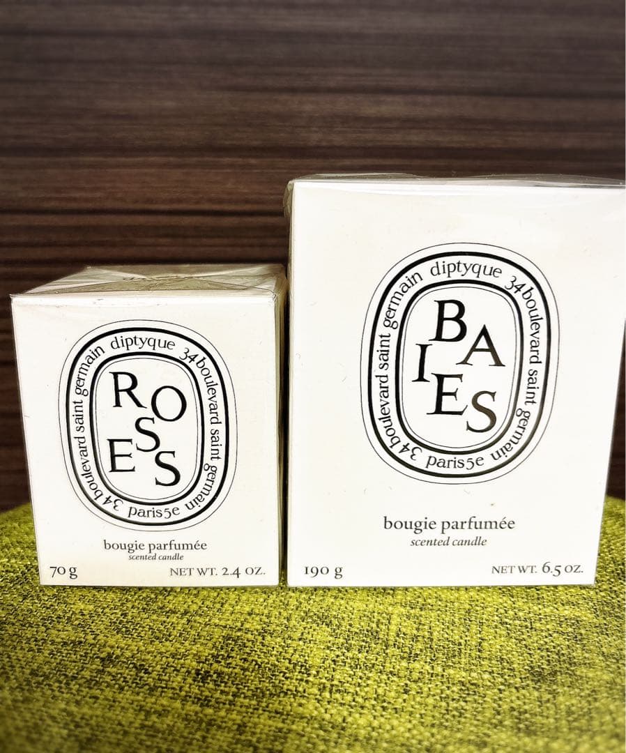 ディップティックキャンドル　べ　ローズ