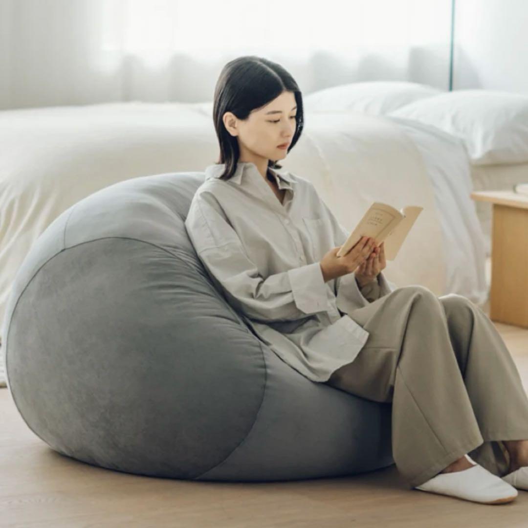 【直接引き取り可(大阪市)】ゆるまる クッション ソファ 椅子 YURUMARU