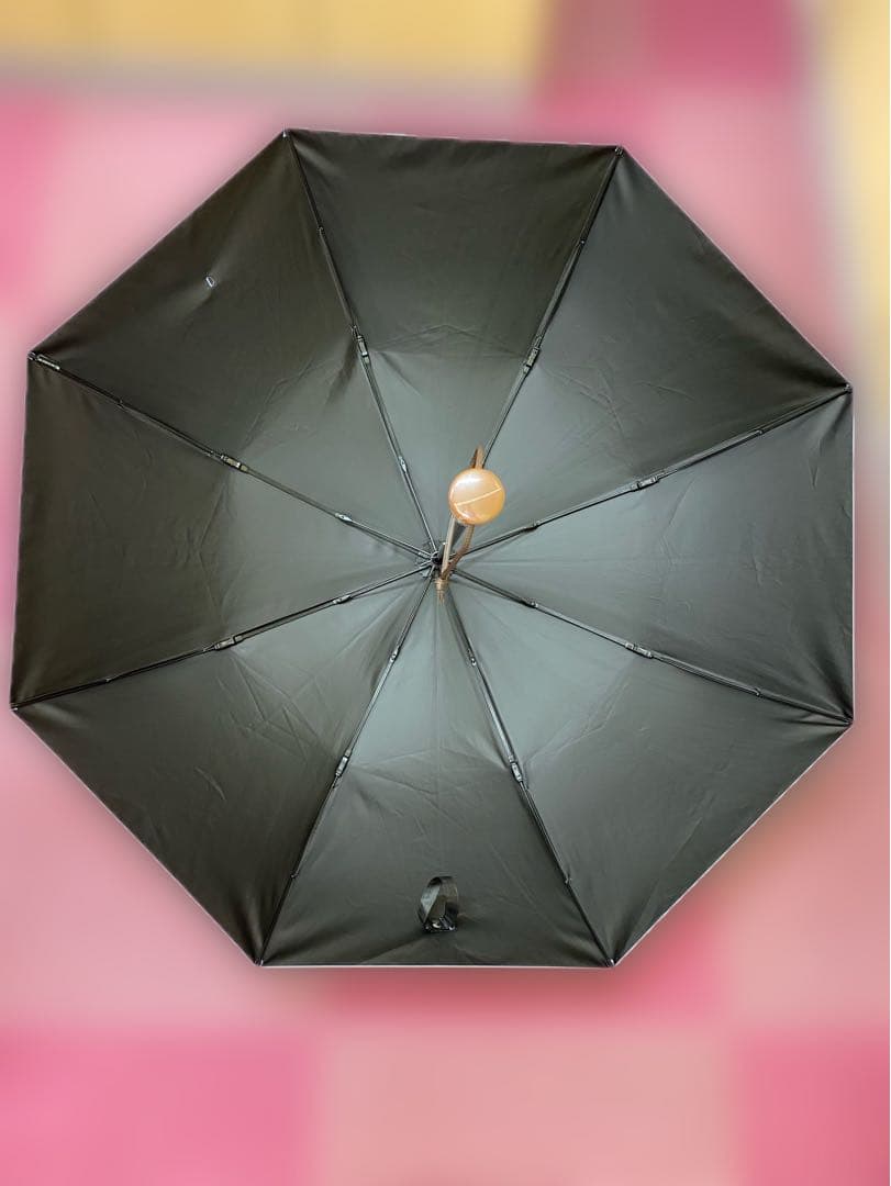 サンバリア100 折りたたみ日傘 2段折 大判 フロスト ブルー