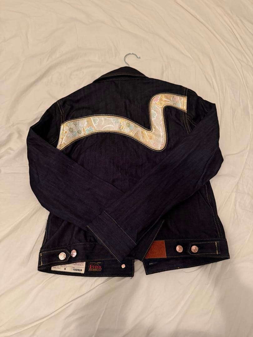 evisu デニムジャケット　美品S 155/92Ａ