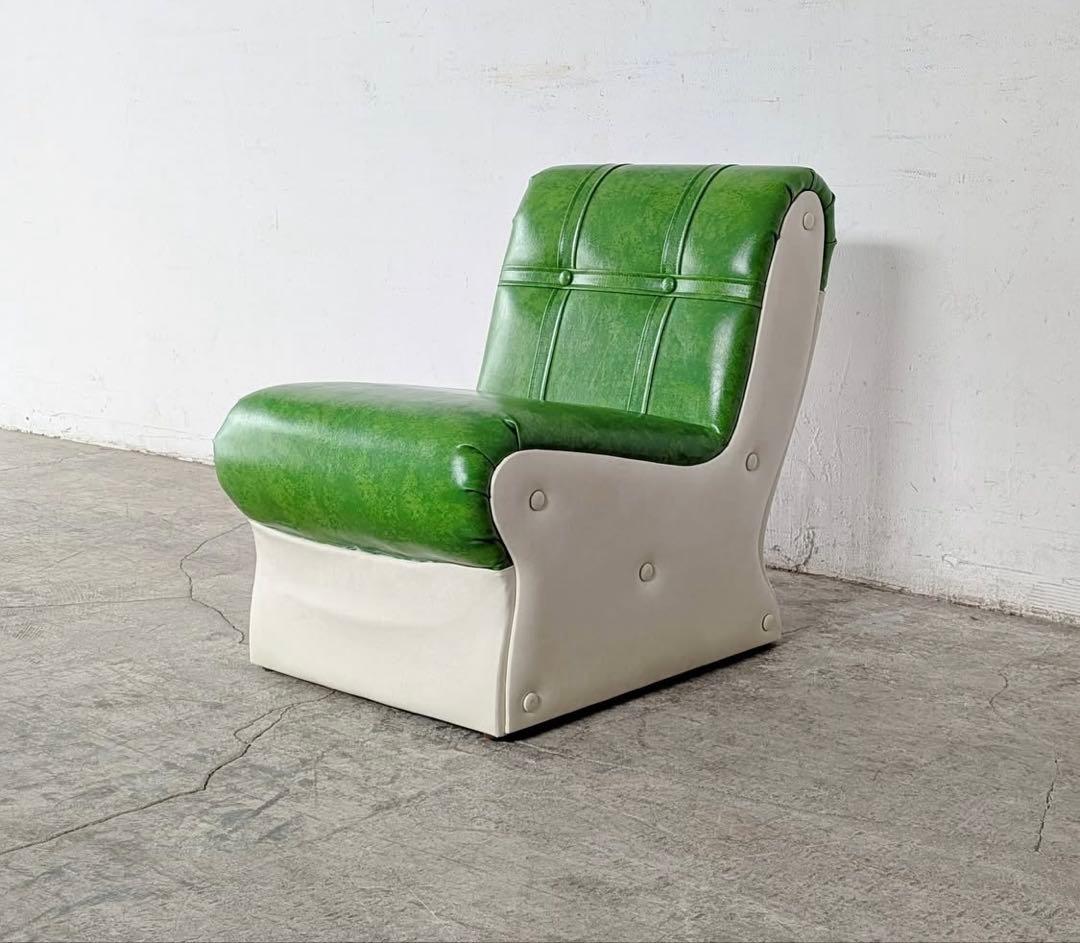 くま　スペースエイジ　レトロ　ヴィンテージソファ　2つセット