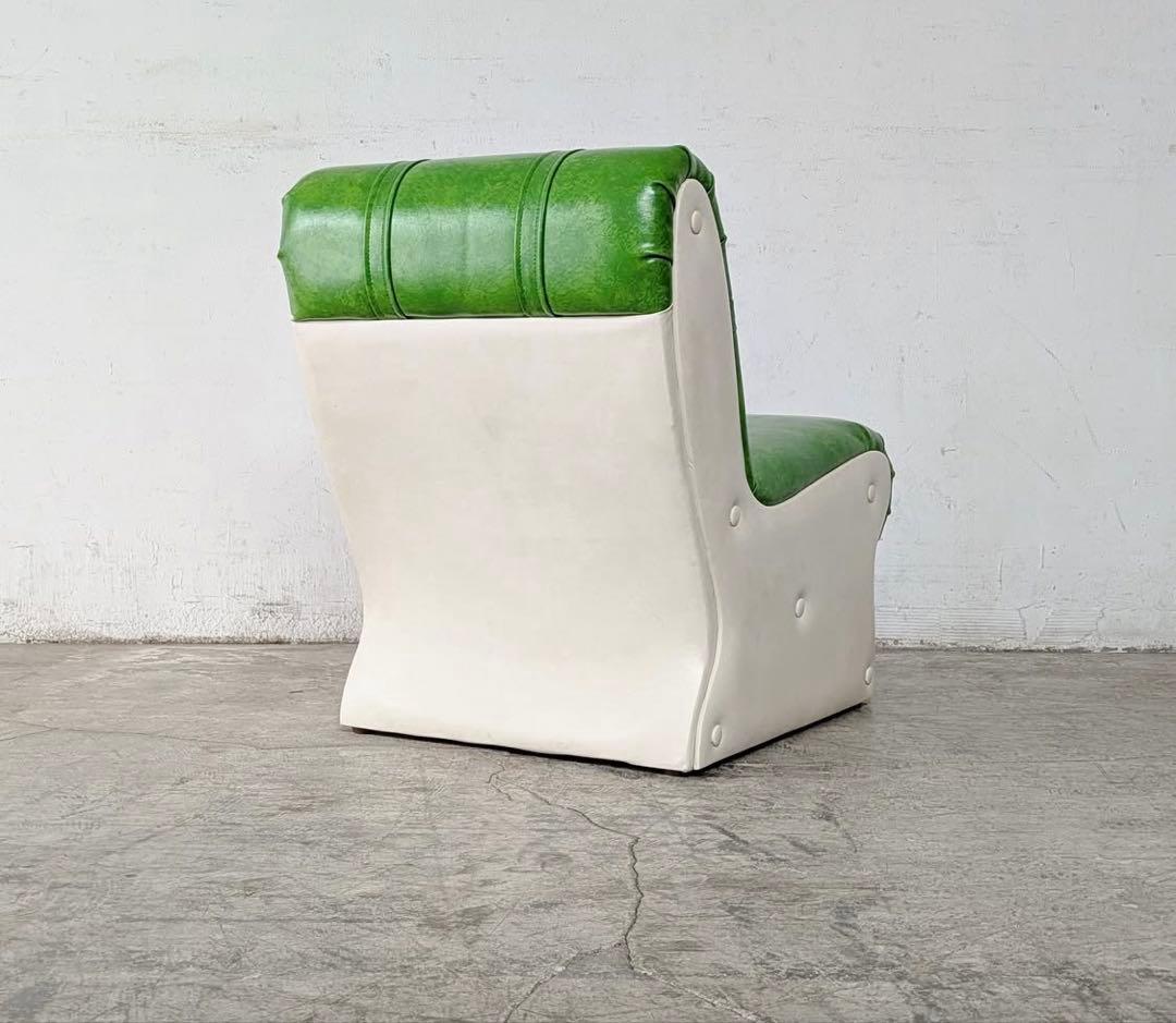 くま　スペースエイジ　レトロ　ヴィンテージソファ　2つセット