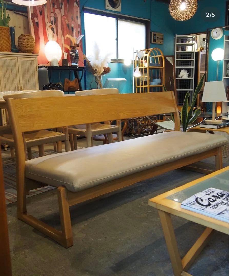 NAGANO INTERIOR ベンチソファ【monoroom町田】