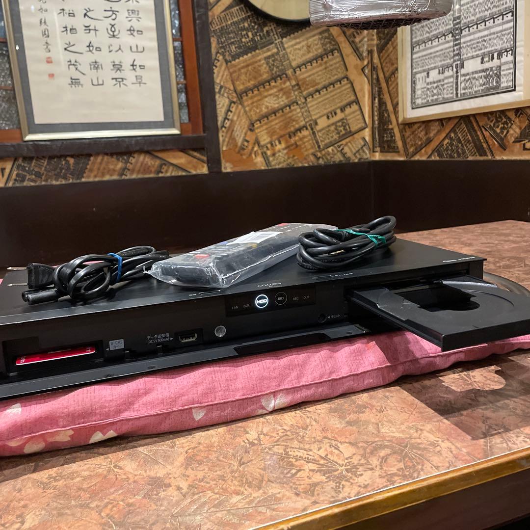 SHARP BD-NS510 12倍録 500GB 新リモ等付フル装備　完動品！