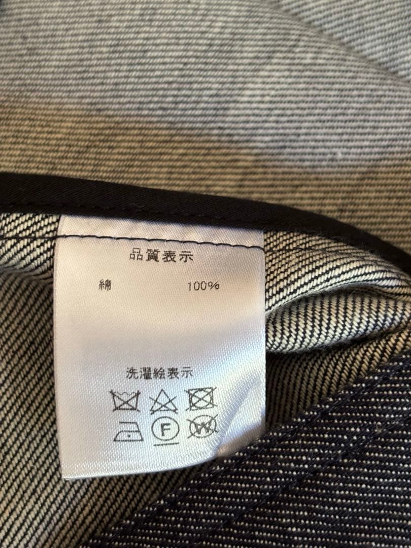 【美品】machatt デニムフォルムジャケット　Gジャン