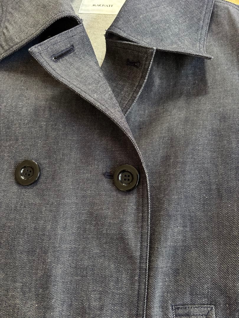 【美品】machatt デニムフォルムジャケット　Gジャン
