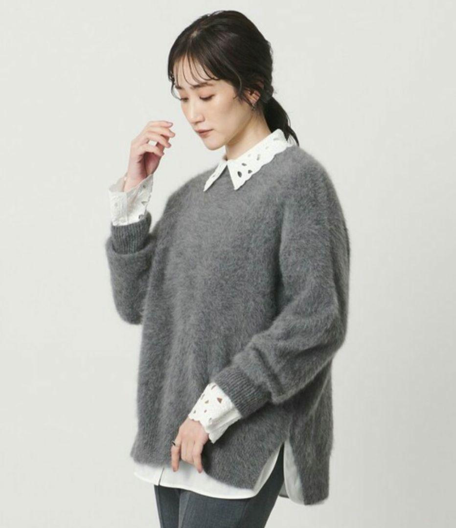 UNITED ARROWS　エンブロイダリーシャツ