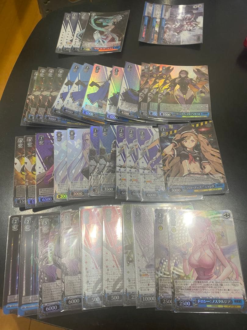 ヴァイスシュヴァルツ　NIKKE SR PR RR SSPまとめ売り