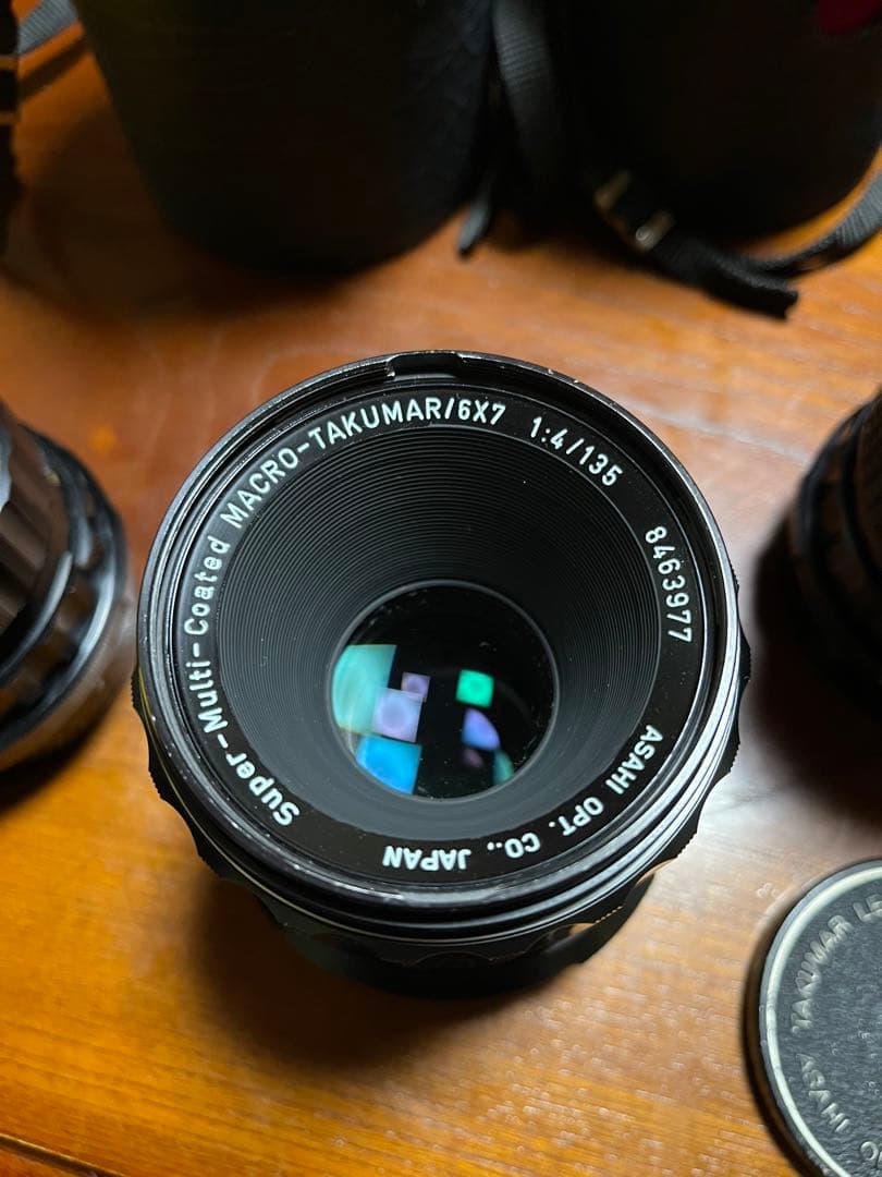 【週末セール】ASAHI PENTAX 6×7 中判フィルムカメラ レンズ3本