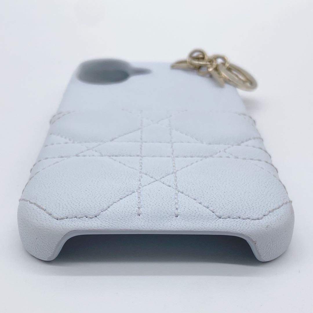 極美品✨Christian Dior カナージュ　iPhone16 ブルー