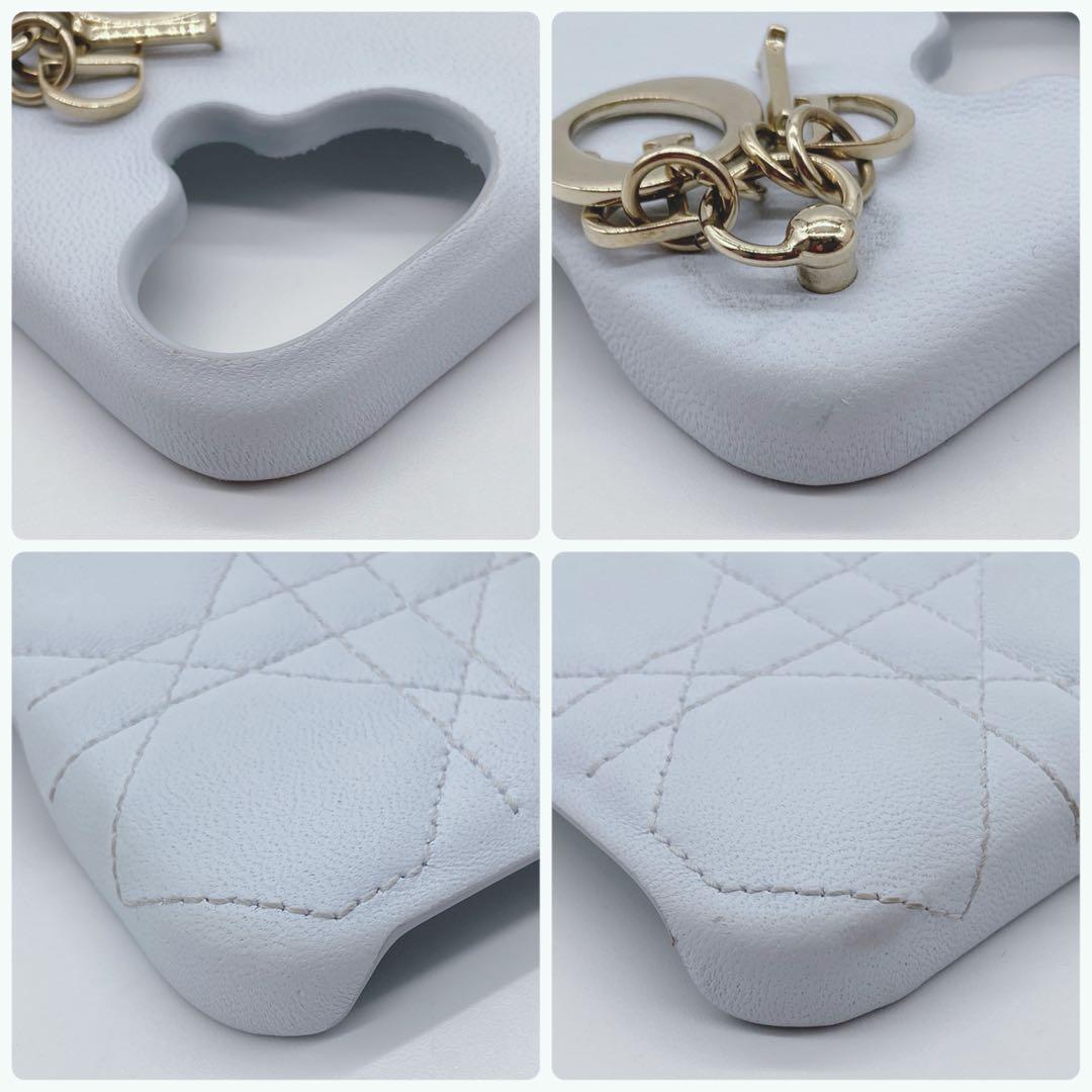 極美品✨Christian Dior カナージュ　iPhone16 ブルー