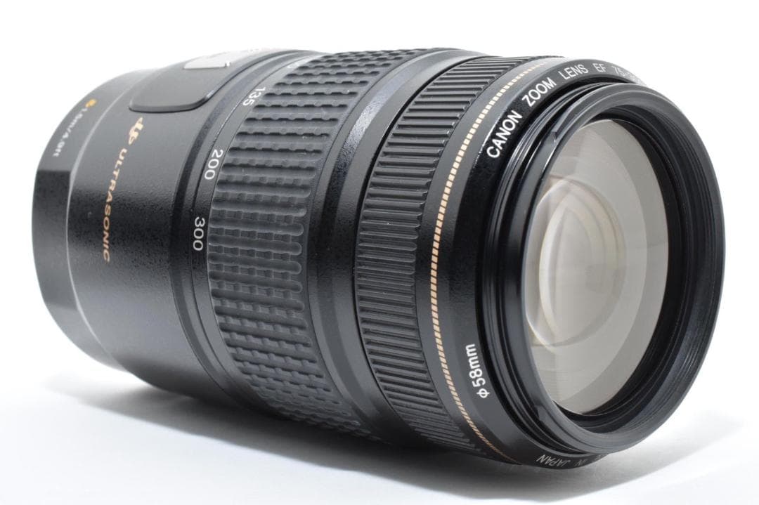 美品キヤノン CANON EF 75-300mm IS USM 望遠ズームレンズ