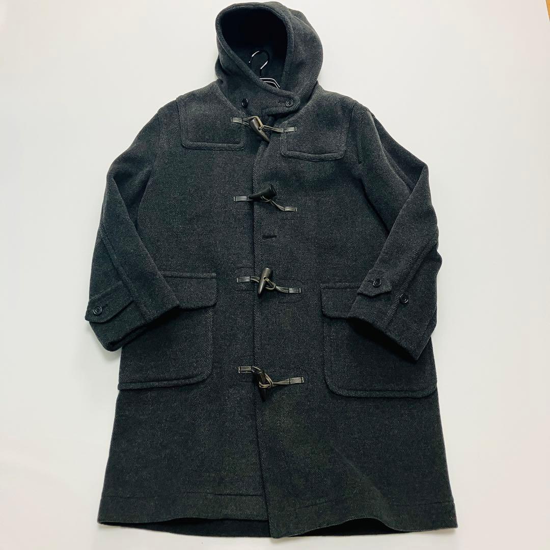 希少サイズ　美品　ニューヨーカー　ダッフルコート　ヘリンボーン　ムーアブルック
