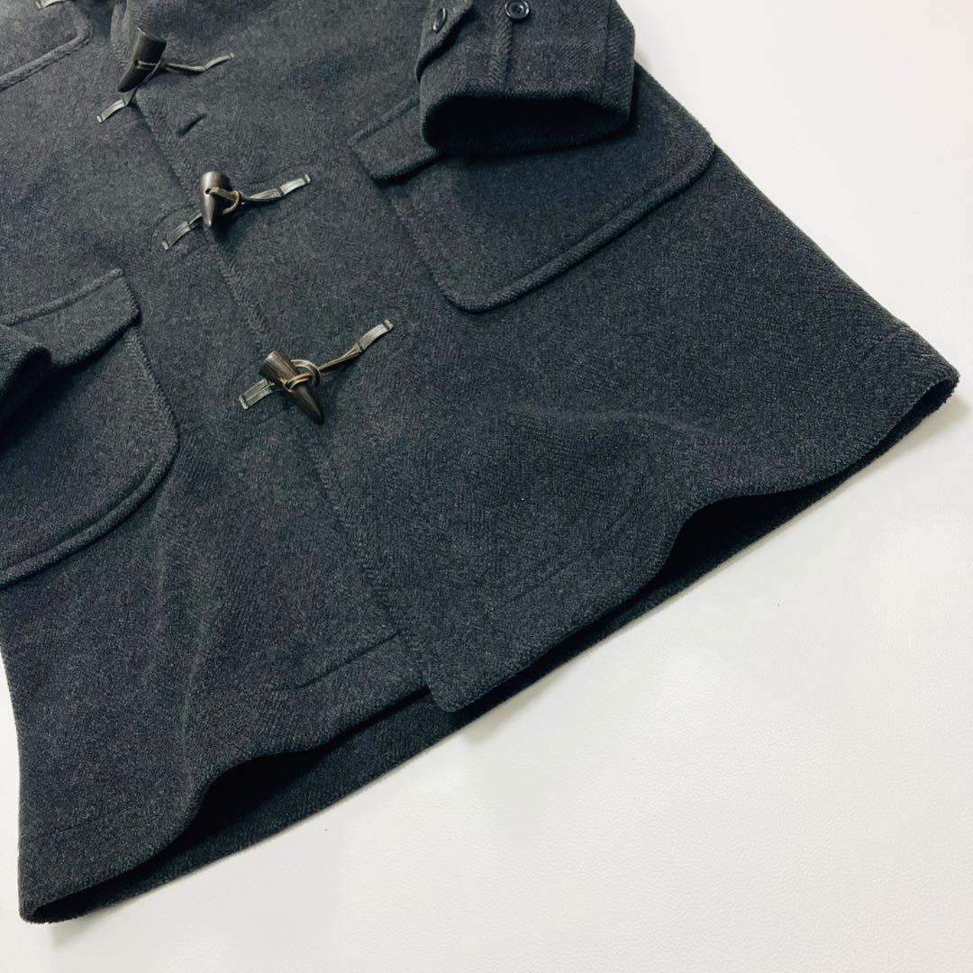 希少サイズ　美品　ニューヨーカー　ダッフルコート　ヘリンボーン　ムーアブルック