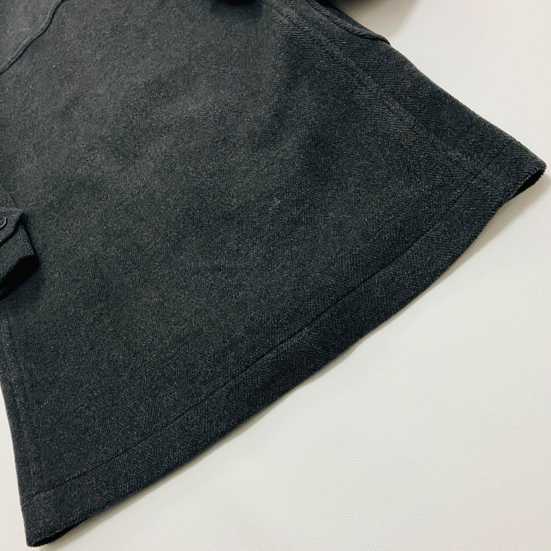 希少サイズ　美品　ニューヨーカー　ダッフルコート　ヘリンボーン　ムーアブルック
