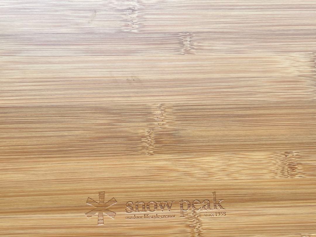 スノーピーク ワンアクションテーブルロング竹 雪峰祭限定