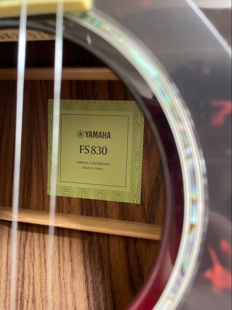 【値下げ！おまけ付き】YAMAHA アコギFS-830 DSR 付属付