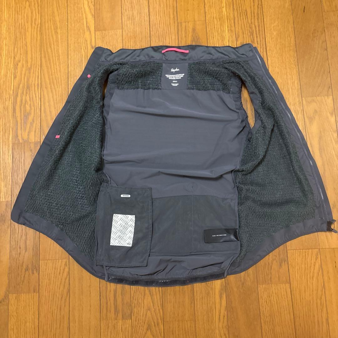 ラファ メンズ プロチーム インサレーティッド ジレ グレー系 Sサイズ