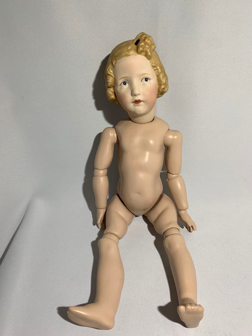 【デリカ】アンティーク　ビスクドール　シーリーズドール