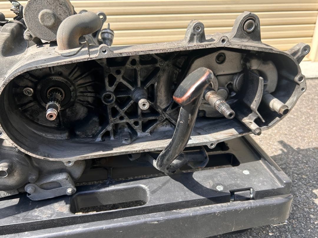 (ジャンク)SUZUKI アドレスv125g エンジン 動作未確認