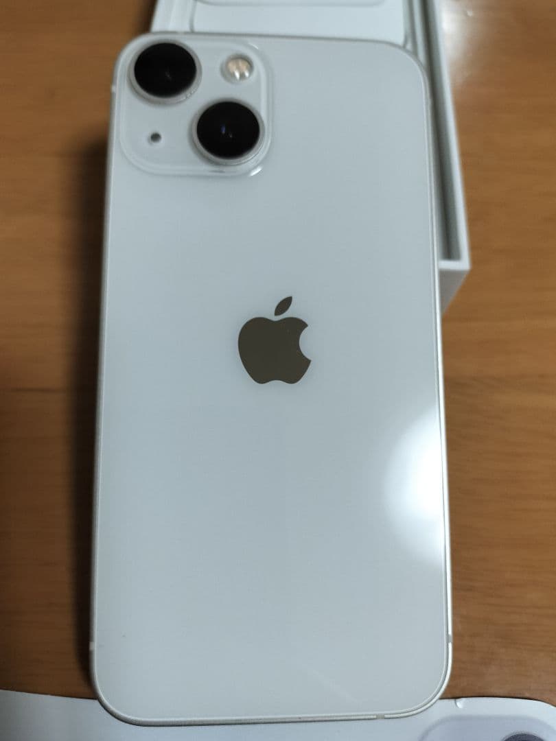 【美品】iPhone 13 mini スターライト 256GB SIMフリー