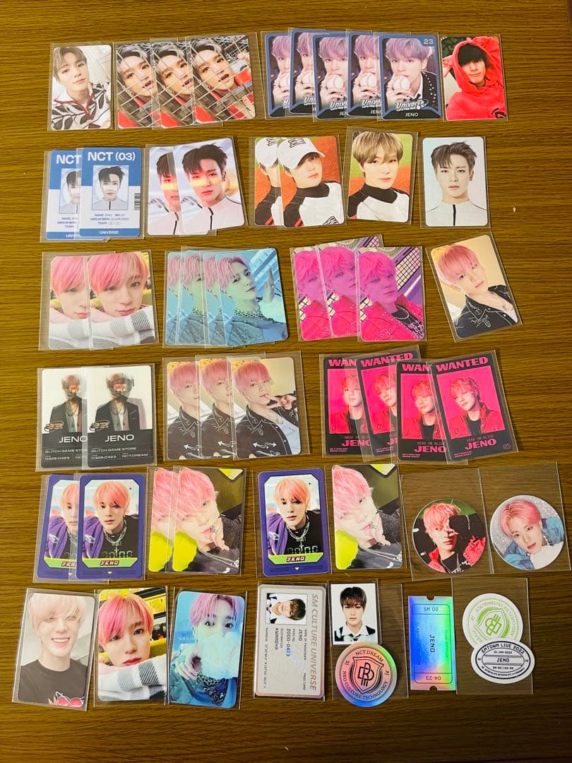 NCT DREAM ジェノ　公式トレカ ペンラ