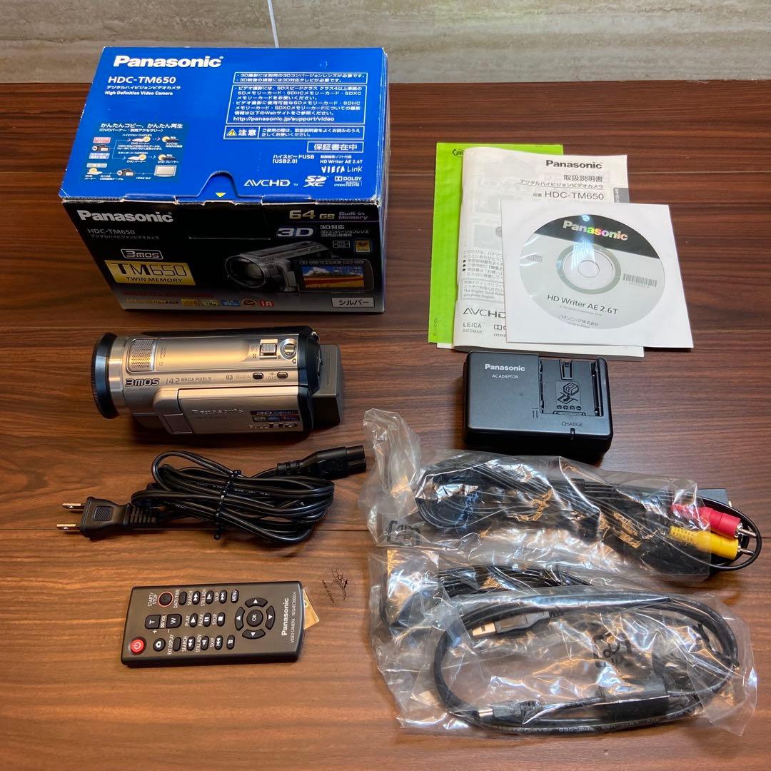 Panasonic HDC-TM650 ビデオカメラ 3073