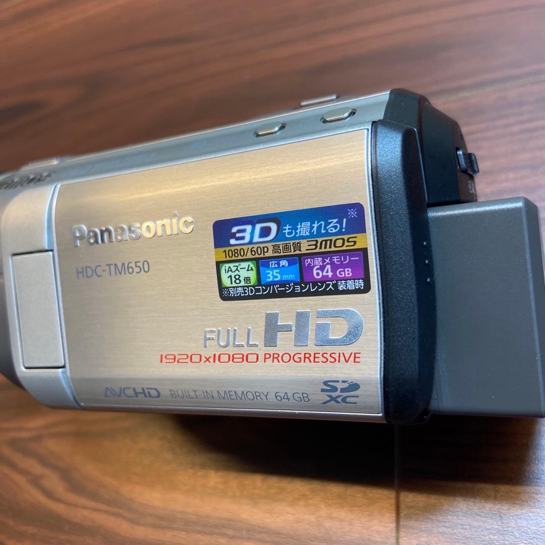 Panasonic HDC-TM650 ビデオカメラ 3073